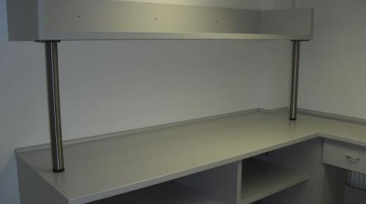 Regal für Büro mit Ablage